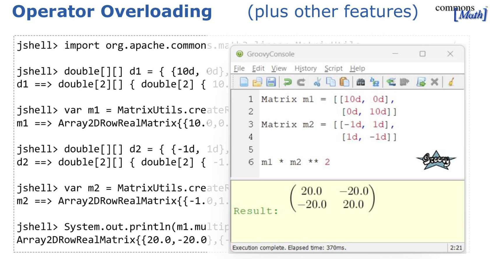 matrix example